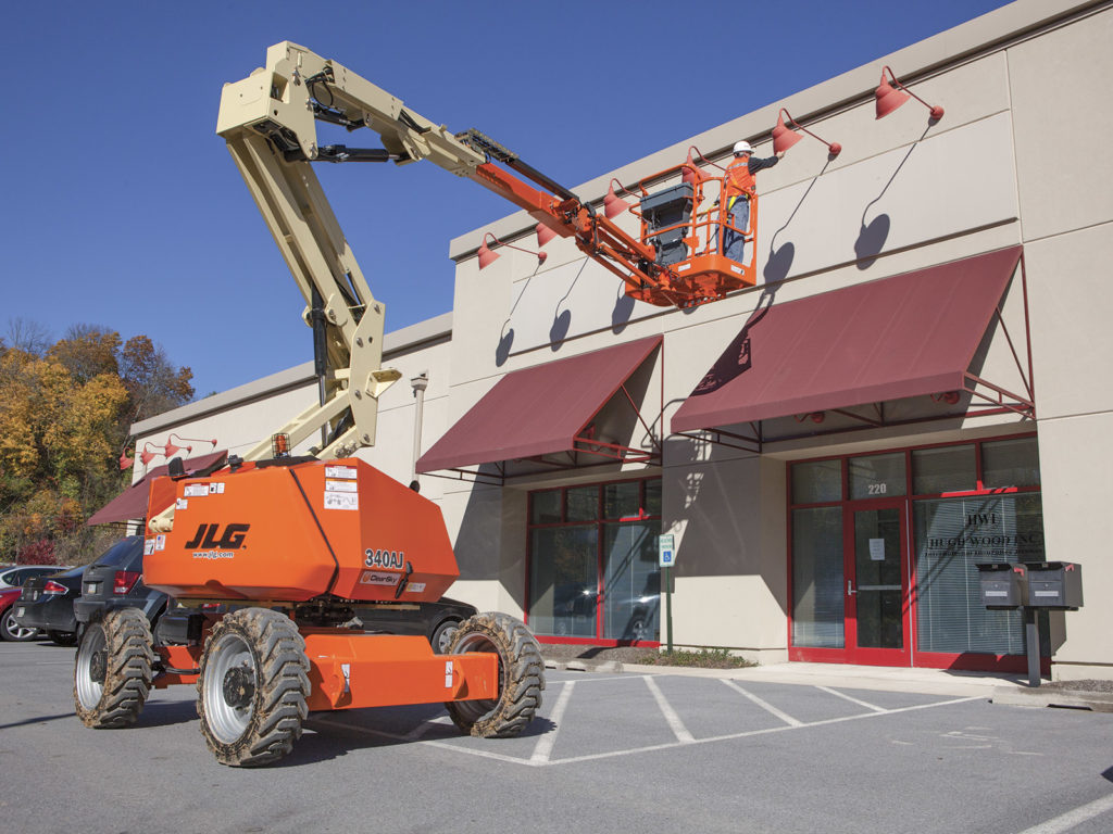 JLG 34' Boom Hire Telescopic & Knuckle Booms BAYCITY RENTALS